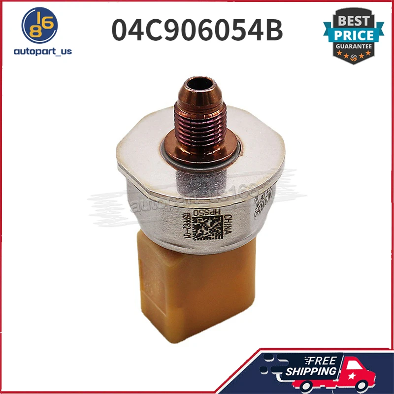 

Датчик давления топливной рейки 04C906054B 85PP62-01 для AUDI A1 8X/VW GOLF/POLO 2018, бензин, 1 шт., 2015-1,0