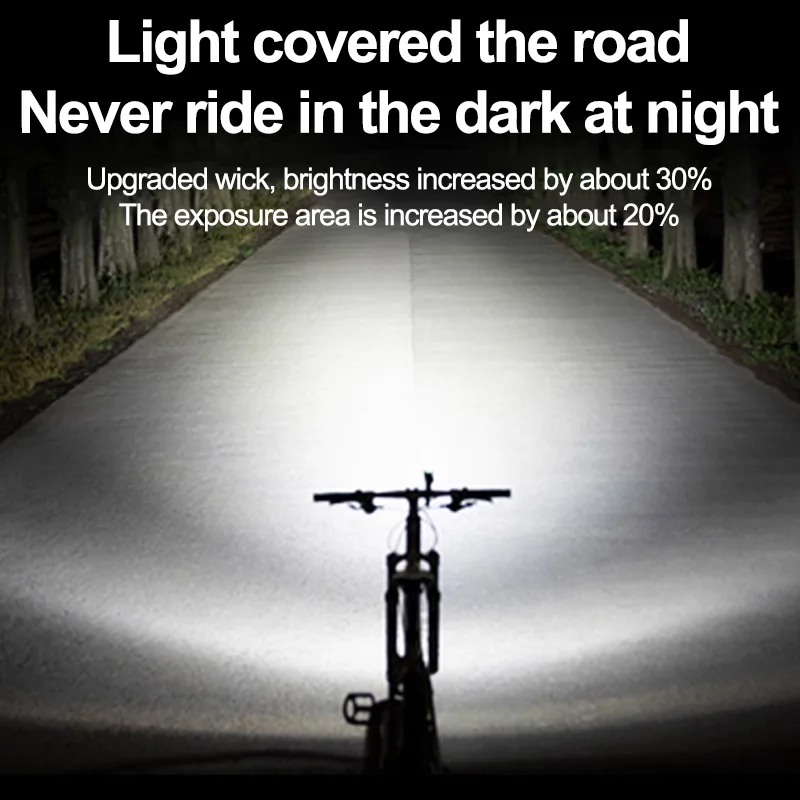 USB Rechargeable Bike Light Headlight - Image 5