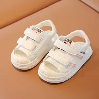 2024 New Summer Children Sandals For Boys Mesh Breathable Girls Shoes Hollow-out Non-slip Beach Sandals Fashion Kids Sneakers 3