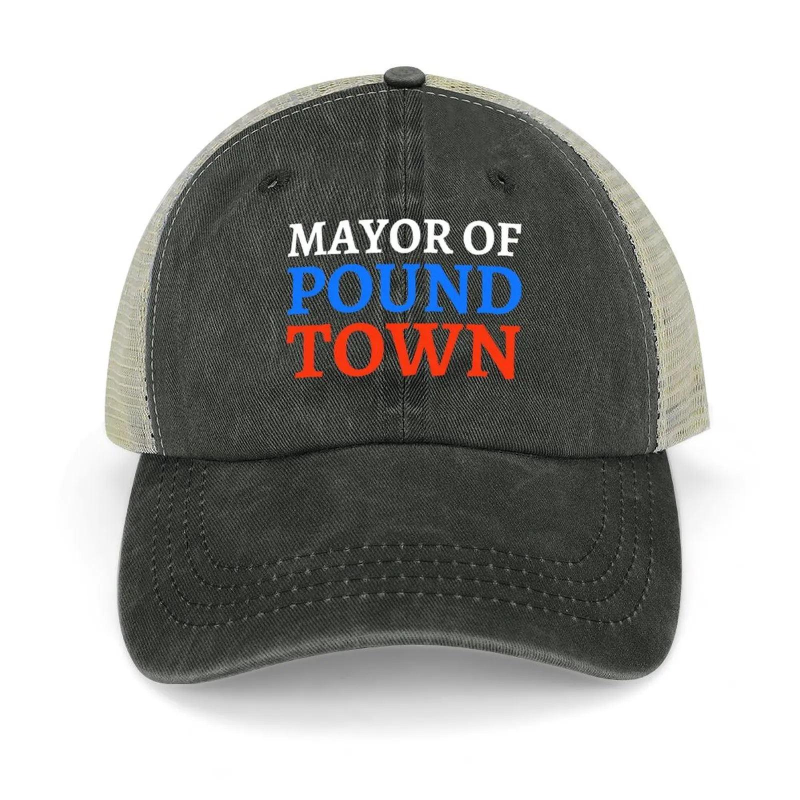 

Mayor of Pound Town Cowboy Hat Fashion Beach Trucker Cap Female Men's