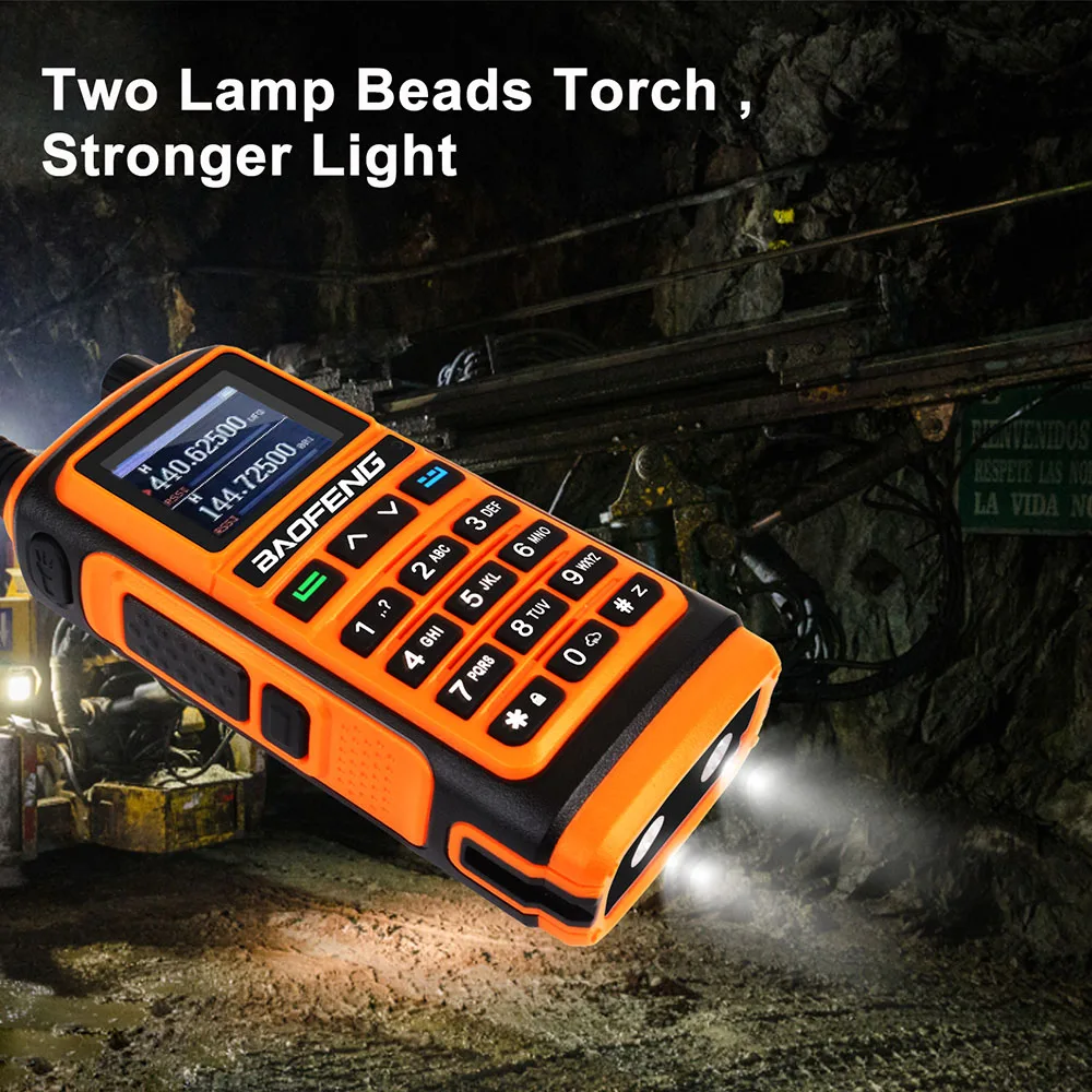 2023 Baofeng UV-17L Walkie Talkie Waterproof Long Range 16KM All Band Wireless Two Way Radio Copy Frequency For Outdoor Hunting