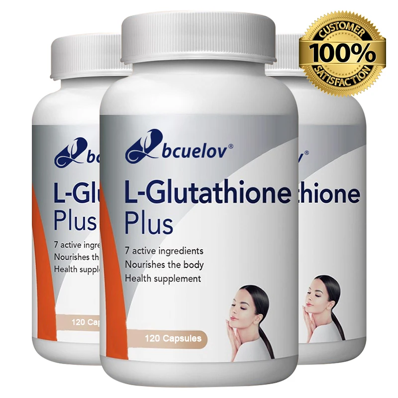 L-glutathione Capsules, Containing 7 Active Ingredients, Nourish Body Health, Whiten Skin, Promote Metabolism, Anti-oxidation