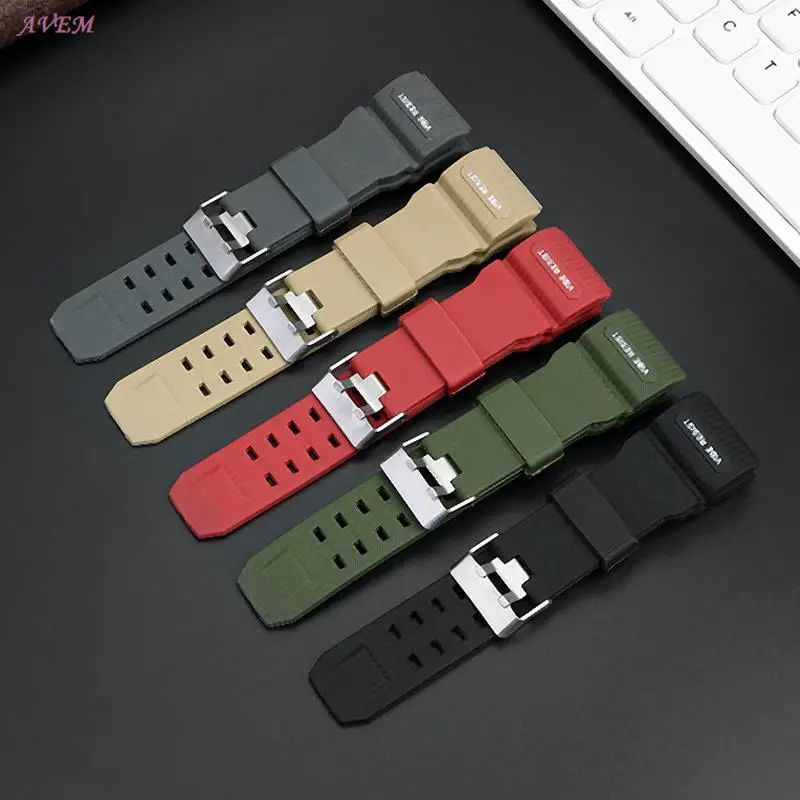 

Silicone watch band for Casio G-Shock watch big mud king GWG-1000 / GB modified resin watch strap accessories men's wristband