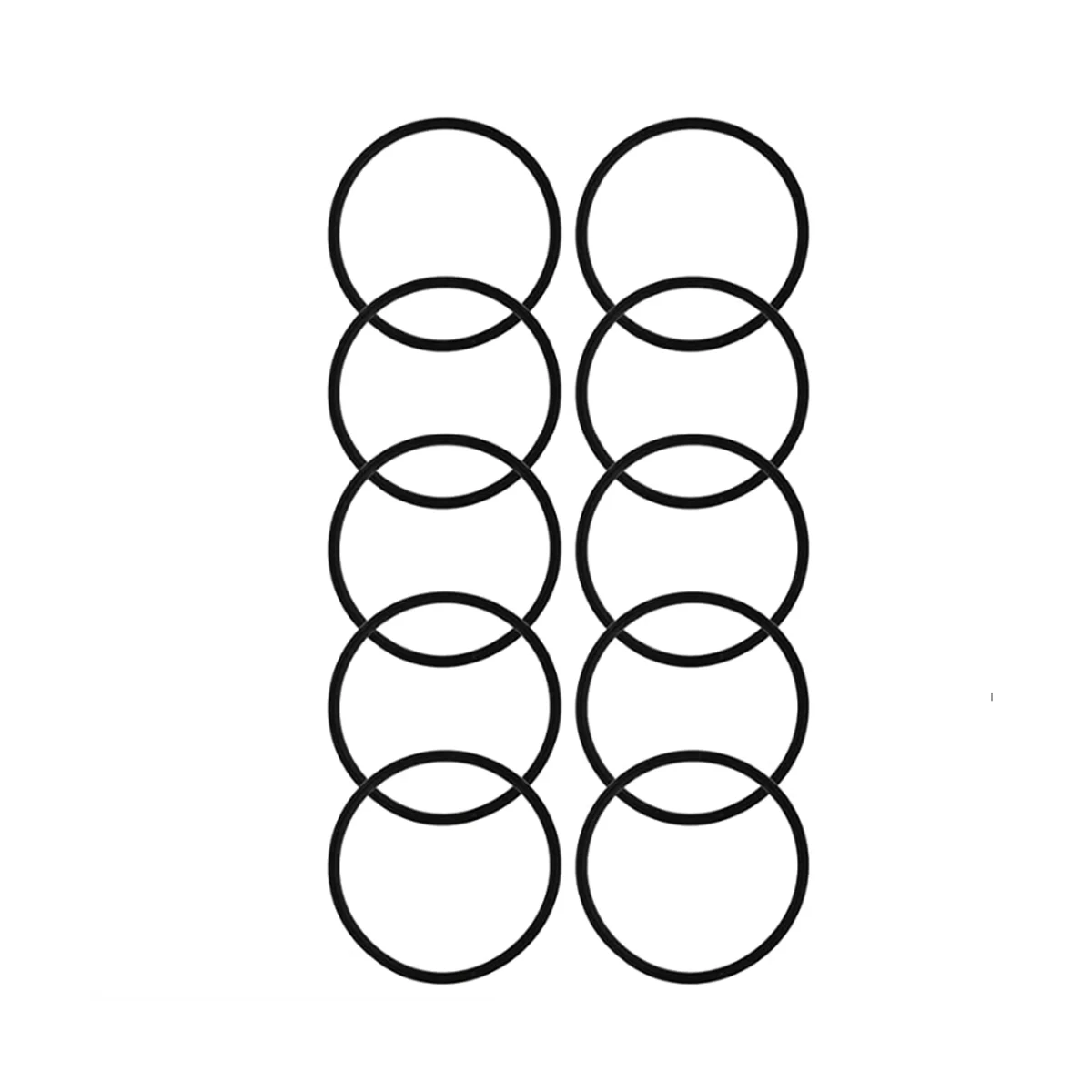 

10Pcs Replacement Rubber Lid Seals Compatible 16&20Oz Leak-Proof Rubber Seals Lid Gaskets Replacement for Mugs