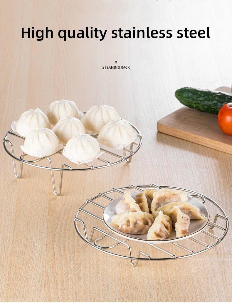 Description Picture 3 of itemMicrowave Oven Empty Grid Stainless Steel  BBQ High Chassis Fried Shelf Bracket Air Fryer Kitchen Cooker Accessories Barbecue