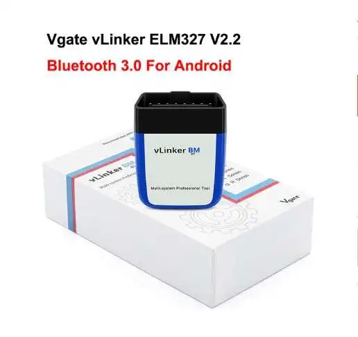 

Original OBD2 Vg-ate vLinker BM+ ELM327 V2.2 For B-M-W Scanner Bluetooth 3.0 Android OBD 2 Car Diagnostic ELM 327 Auto Tool