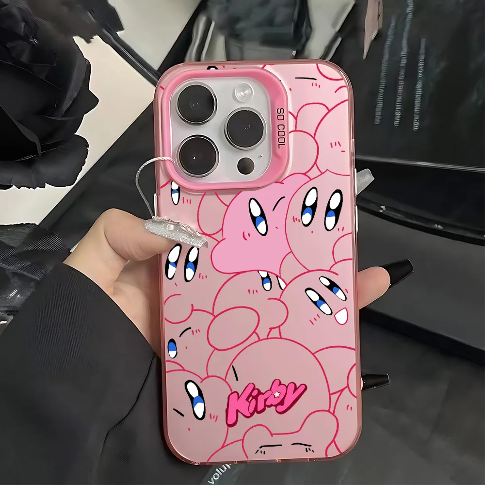Adorable Pink Kirby Phone Case - Cute and Stylish Protective Cover