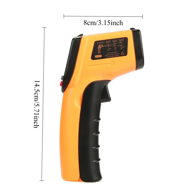 Digital Infrared Thermometer Gun for Temperature Measurement