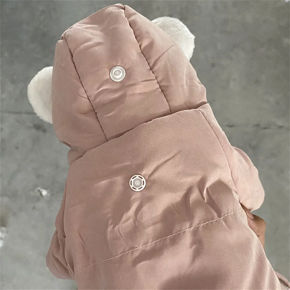 겨울 따뜻한 강아지 점프슈트 오버올 소형견 애완견 옷 시츄 요키 포메라니안 푸들 마스코타스 슈트 피자마 페로