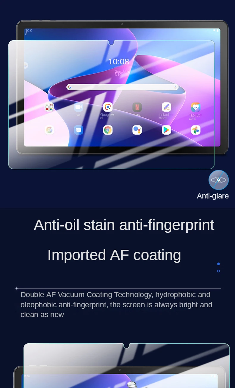 vidro temperado para lenovo tab plus gen protetor de tela para lenovo tab plus gen polegada tablet película protetora