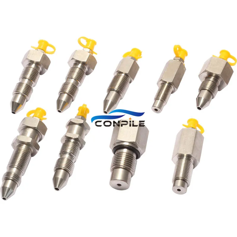 1pc for Komatsu Hitachi Daewoo Kobelco Hyundai Volvo Excavator tensioning cylinder butter chain nozzle