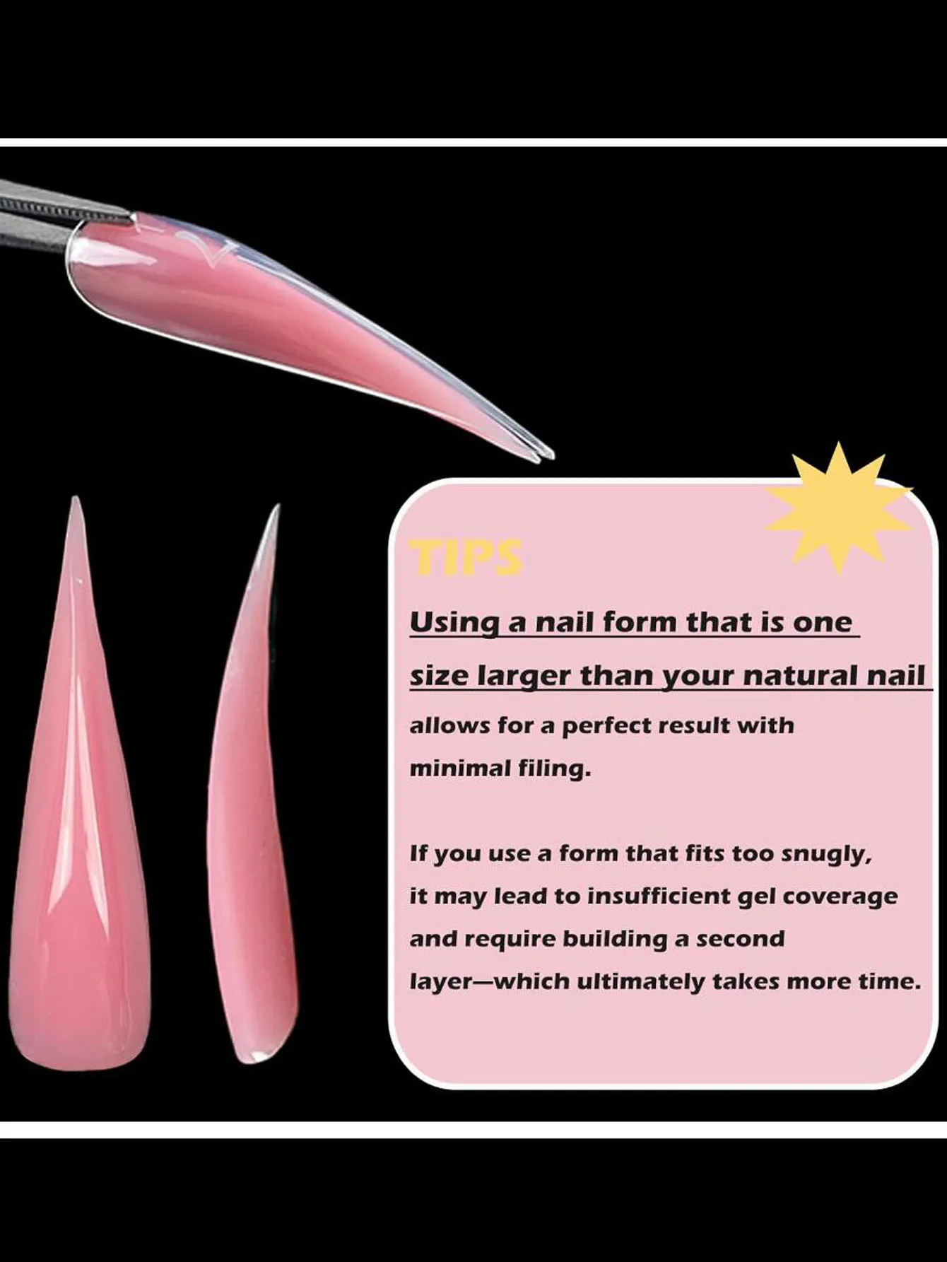 120 Stücke 3D Gebogene Stiletto Nagel Dual Formen Eagle Claw Hawk Curve Gefälschte Nägel Formen Volle Abdeckung Acryl Nail art Verlängerung spitze Formen – Detail 8