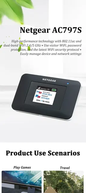 Netgear Wifi Punto De Acceso Wifi NETGEAR-Router Inalámbrico Con
