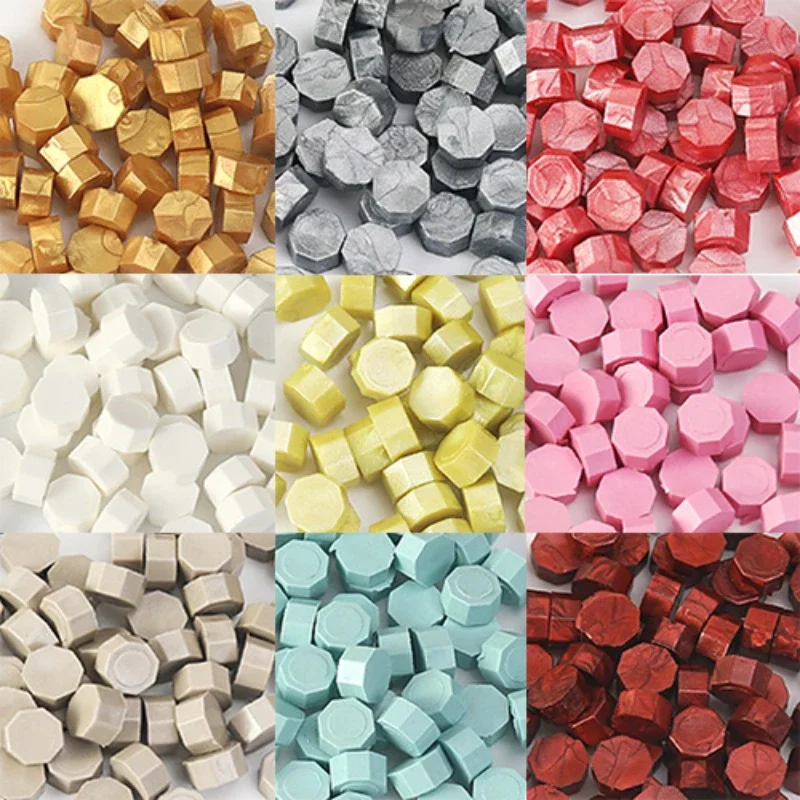 Colorful Wax Particles for DIY Scrapbook and Wedding Crafts