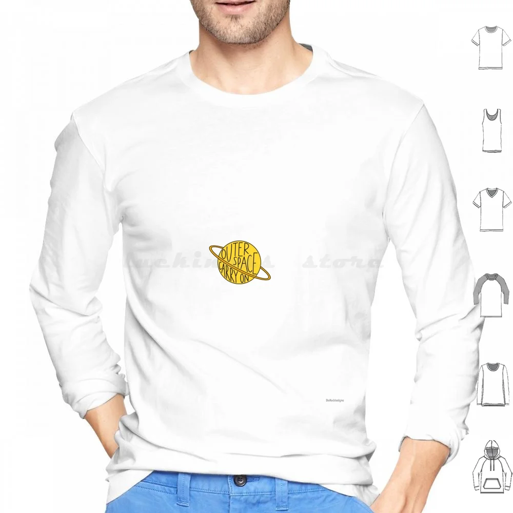 Spazio Esterno/Carry On-5Sos Felpe Con Cappuccio Manica Lunga Spazio Esterno Carry On 5Sos Music Band Artist Song Album Giallo Arancione