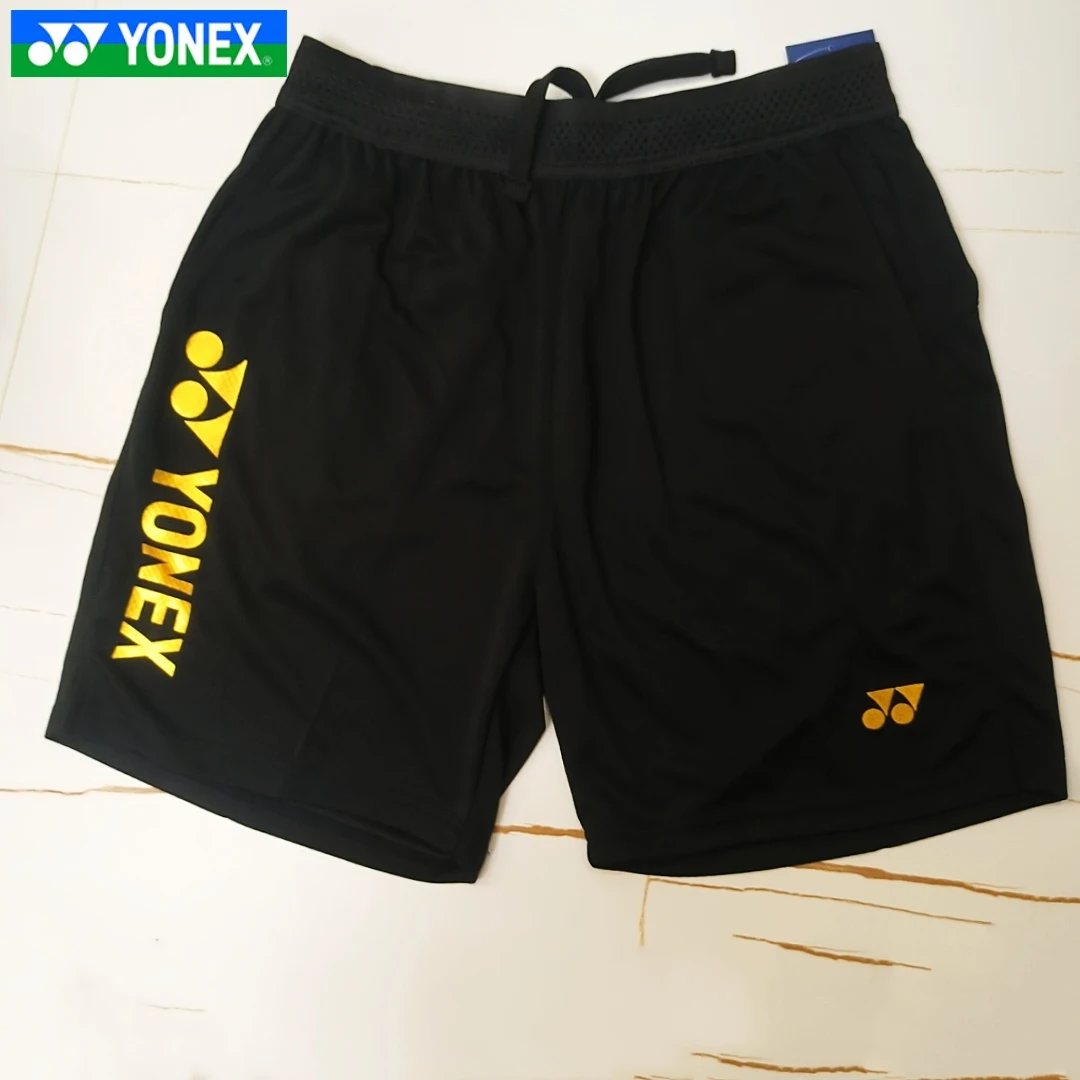 YONEX Classic Men's Running Breathable Quick Drying Badminton Men's Bottom Shorts Casual Sports Shorts