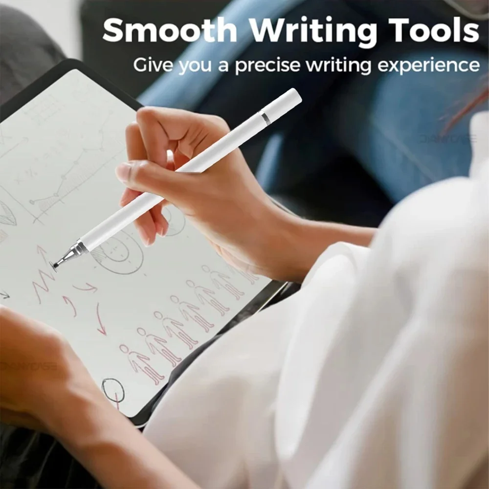 2 في 1 قلم سعوي سلبي لأجهزة iPad اللوحية والهواتف...