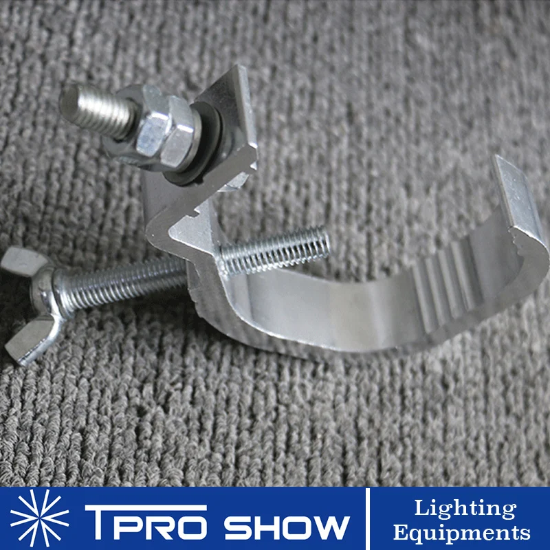 Description Picture 5 of item10Pcs Truss Lighting Clamp Mobile Stage Mounting Hook Claw LED DJ Equipment Effect Machine Holder Bracket Tube Suport Accessory