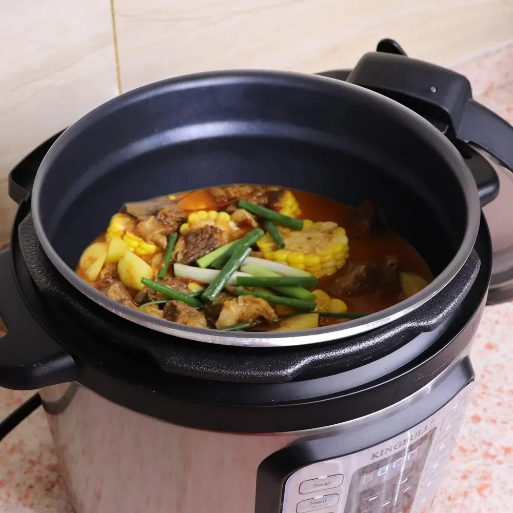 Slow Cooker 6 Quart One-Touch Programs & Support DIY Easy Cleaning 12-in-1 Slow Cooker