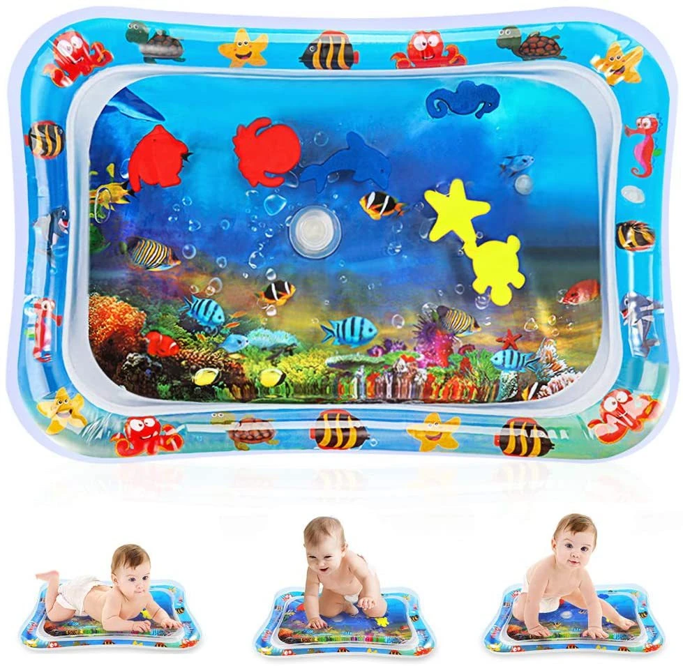 Charles Keasing wenselijk Geschatte Baby kids water speelmat zomer opblaasbare water mat voor baby's veiligheid  kussen ijs mat buik activiteit speelmat peuter speelgoed| | - AliExpress