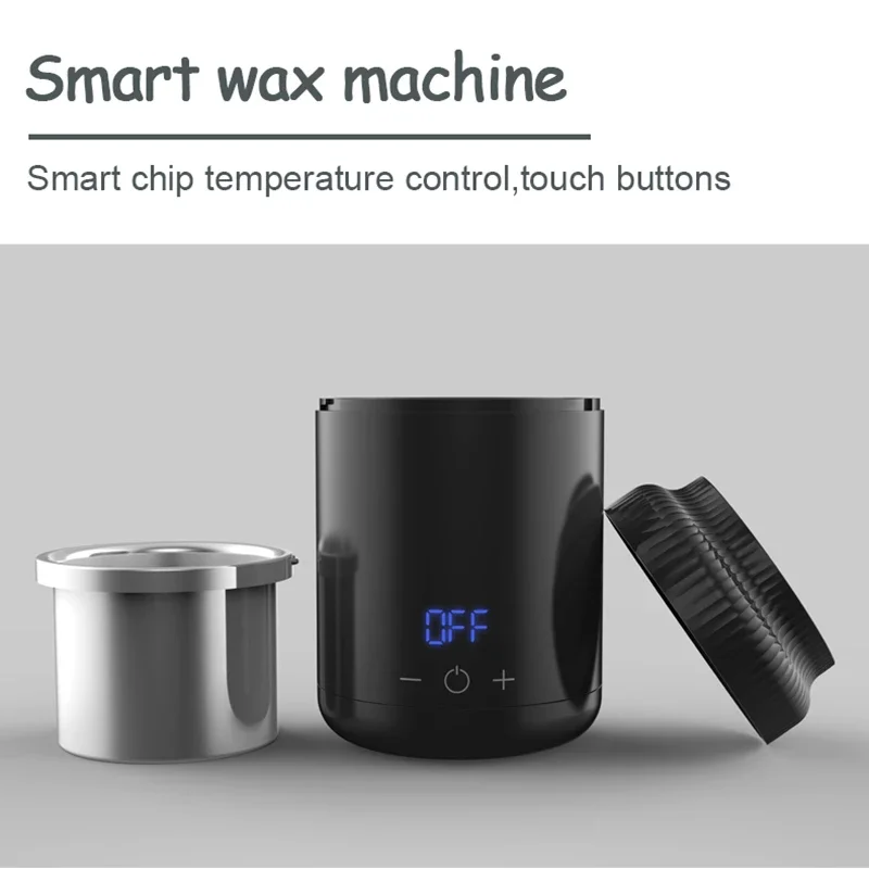 New Design High-power Fast Wax Melting Beauty Equipment Hair Removal Machine Wax Heater for Home Salon