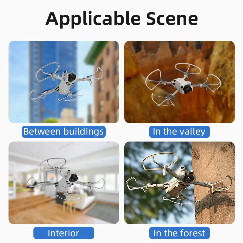 Protège-hélice pour DJI Mini 4 Pro – Gris clair