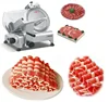 10 Inch Large Commercial Semi-automatic Meat Slicer 110V/220V Frozen Lamb Beef Meat Slicing Machine Grinder 4