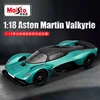 1:18 Aston Martin Valkyria Car Model Simulation Alloy Car Model Toy Car Ornaments Collection Boy Gifts. 1