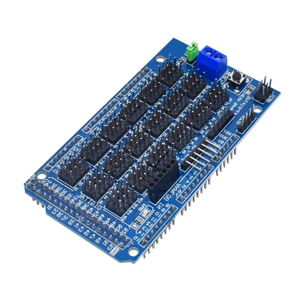 Per Arduino Mega Sensor Shield V1.0 V2.0 Scheda Di Sviluppo Di Espansione Dedicata Mega 2560 Sup Iic Bluetooth Sd Parti Di Robot Fai Da Te
