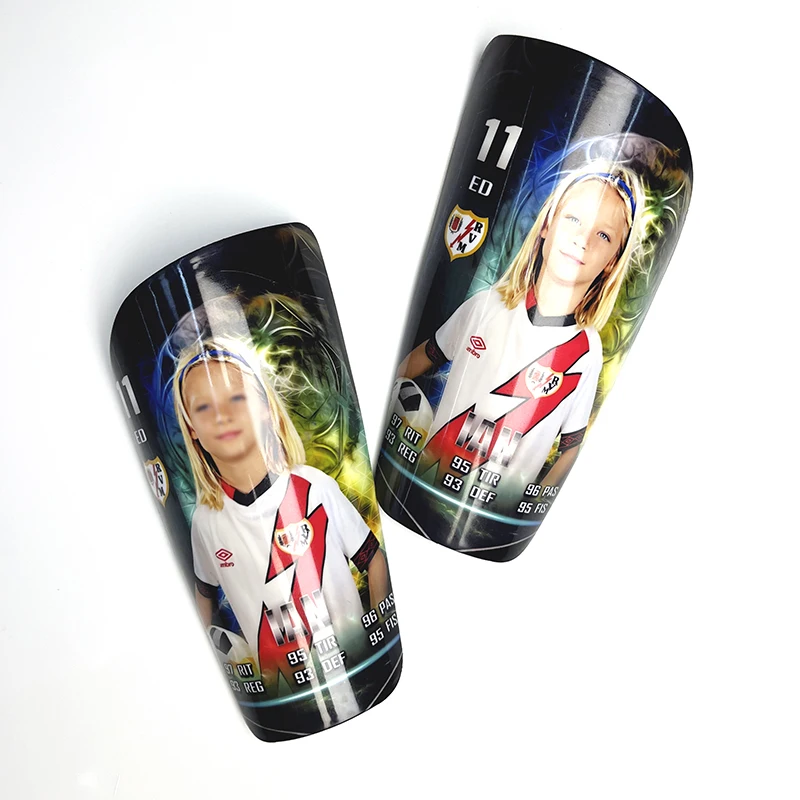 Soccer Shin Guards Shin Guard Pads Customized Children Kids Man Festival Gifts Football Training Personalized Socks