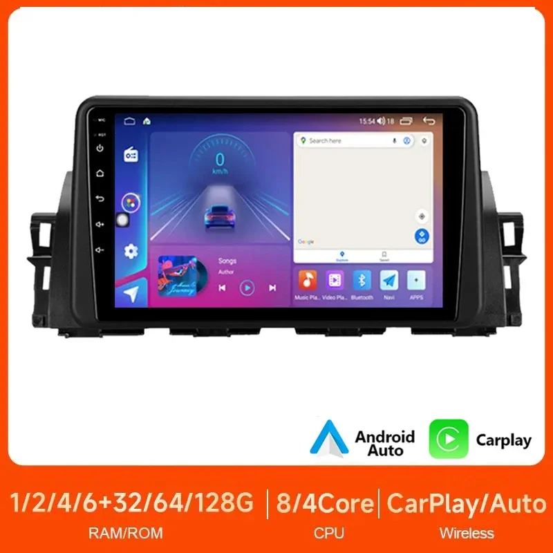

4G+WIFI Android13 For Renault Kiger 2021 Car Radio wireless Carplay Multimedia Video Player Navigation Stereo Auto GPS DSP FM