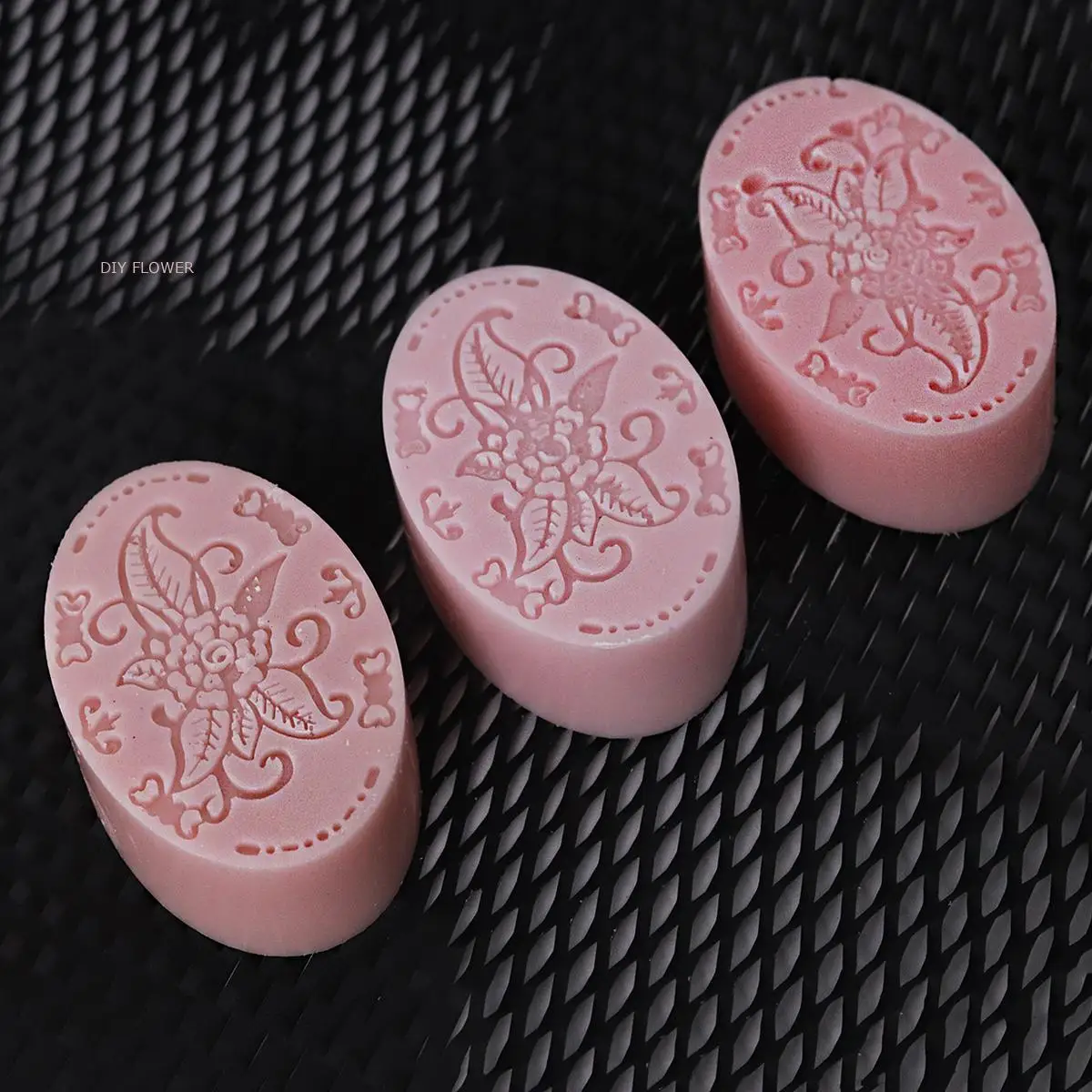DIY Epoxy Resin Soap Mould Western Region Ethnic Pattern Soap Silicone Mould Handmade Scented Candle Biscuit Cake Baking Tools