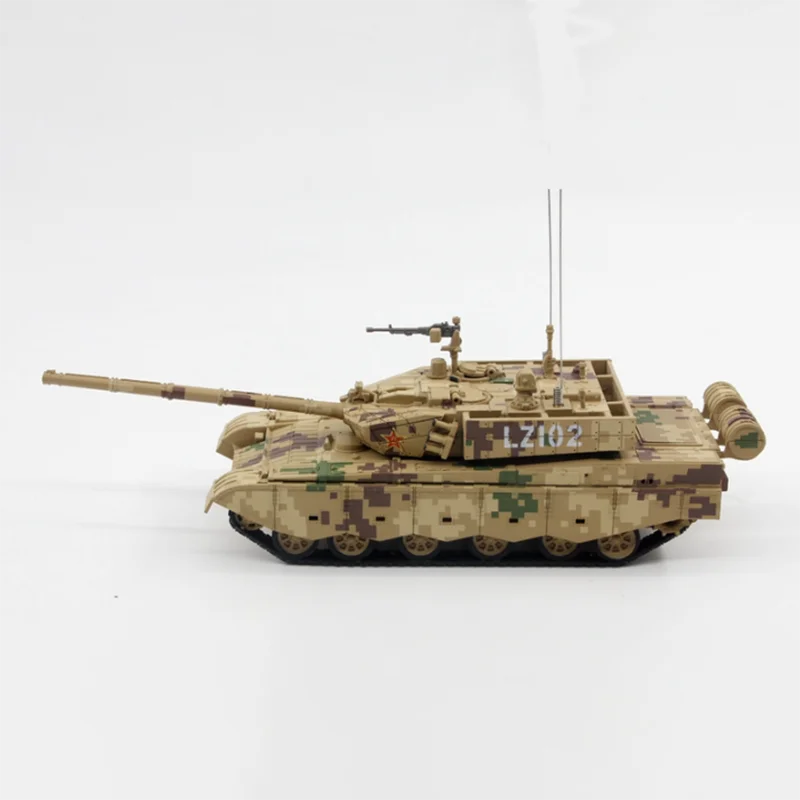 

Diecast Alloy Model of Chinese ZTZ-99A Militarized Combat Main Battle Tank 1:72 Scale Toy Gift Collection Simulation Display