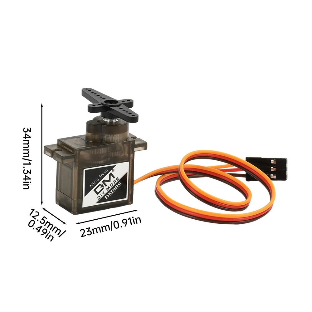 Servo Moteur MG90S 12g 180°/360° Analogique pour Drone RC Robot