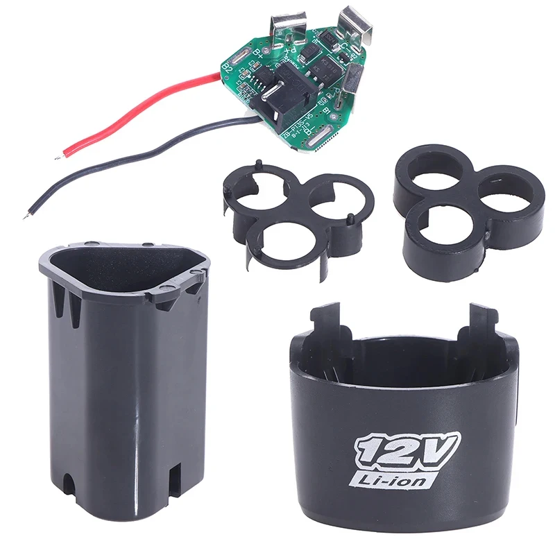 Enhanced Lithium Battery Case PCBA Board Circuit for 12V/10.8V Li-ion Pack Box Shell