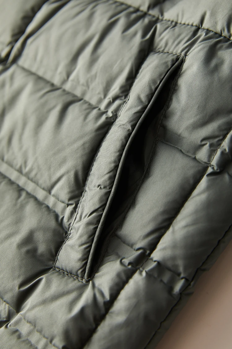 90% White Duck Down Women's Autumn and Winter New 2024 Down Jacket Korean Double-sided Collar Down Jacket Women Warm Jacket