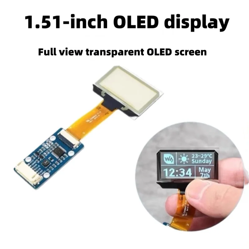 1-51-inch-OLED-transparent-display-screen-SSD1309-chip-with-screen ...
