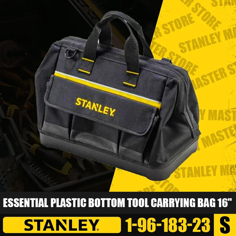 STANLEY 1-96-183-23 ESSENTIAL Plastic Bottom Tool Carrying Bag