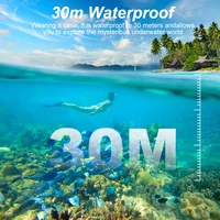 Ourlife 4K60FPS Action Camera 2.0 Touch IPS Screen 24MP Wi-Fi 170D EIS 30M Waterproof Helmet Webcam 4X Zoom Optional 6 Filters - Image 5