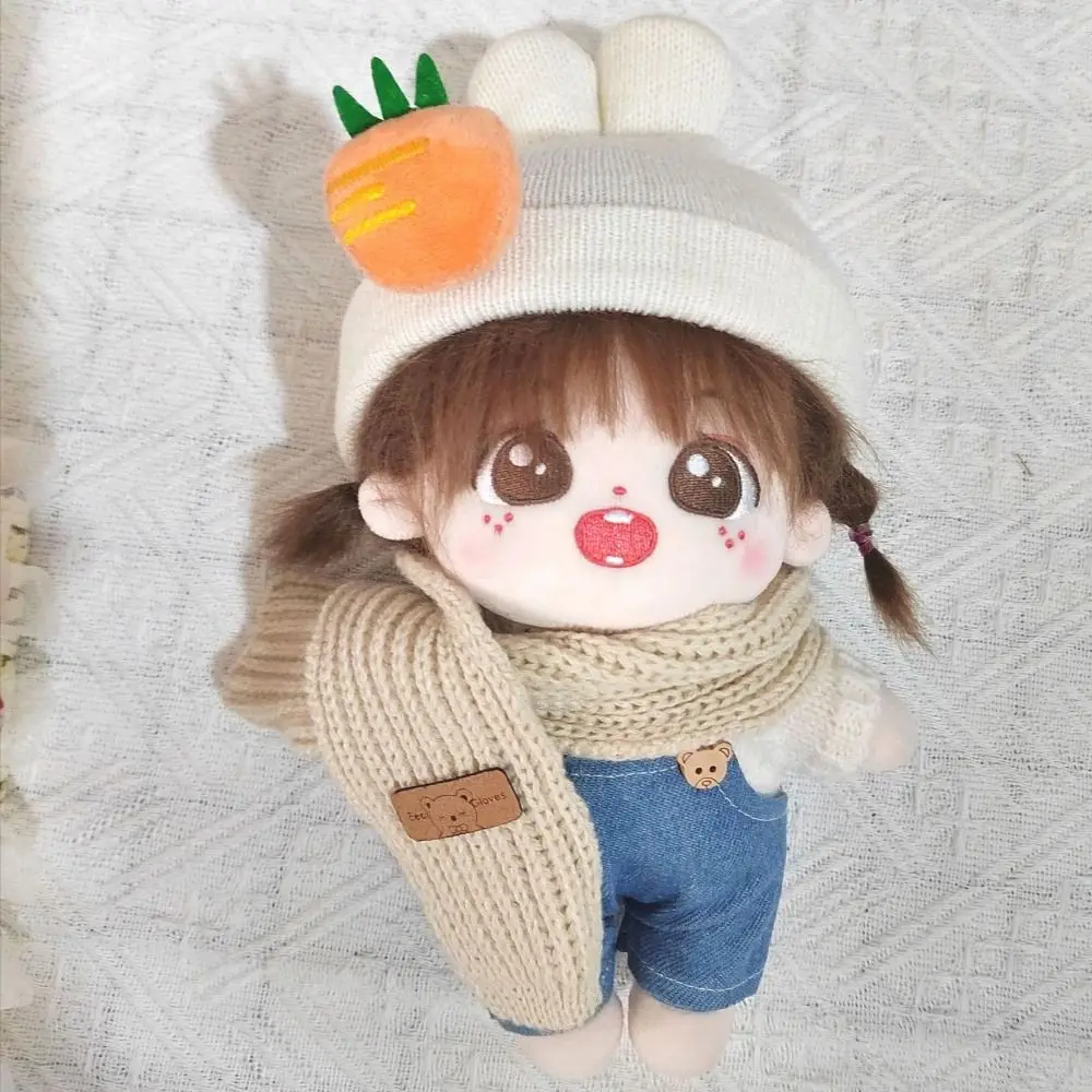 

Clothes Suit for 20cm Cotton Doll Girls DIY Dress Up Dolls House Clothing Accessories Children Toys
