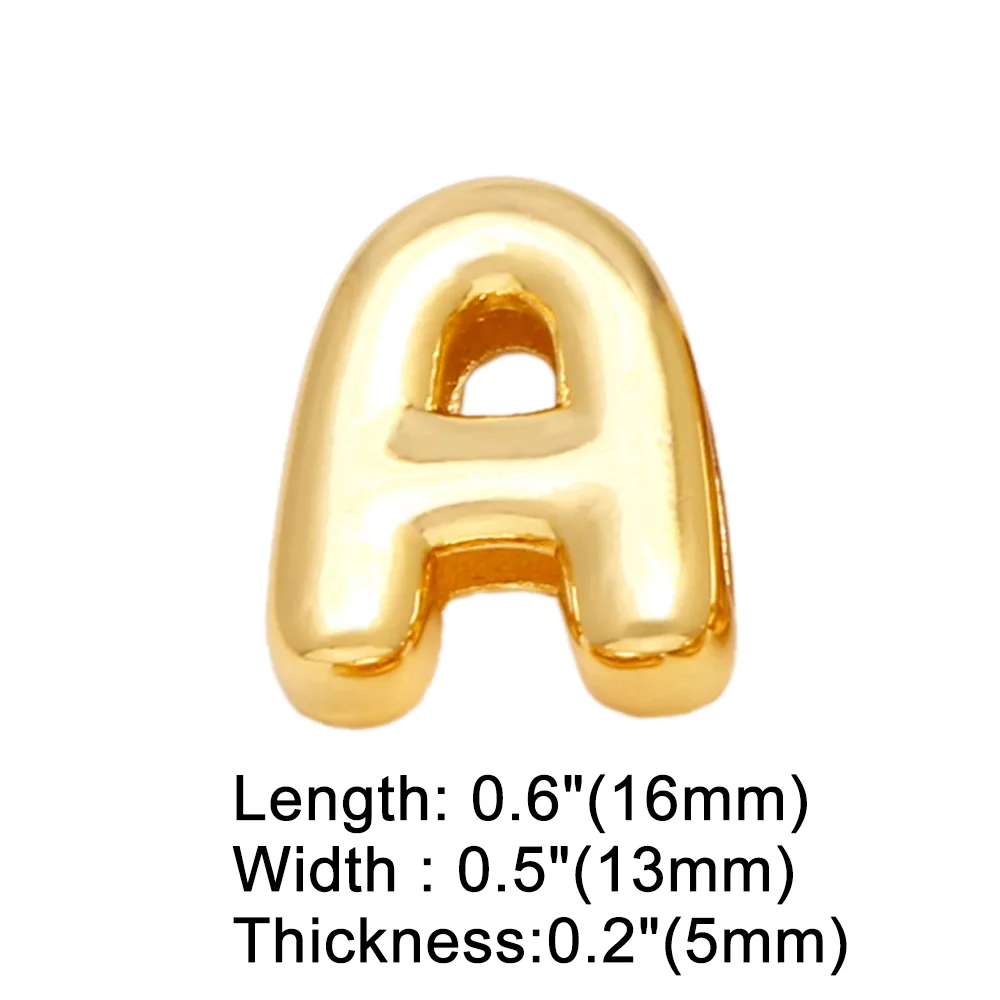 Gold Plated A-Z Letter DIY Name Bracelets Women Colorful Genuine Leather Belt Band Initial Bracelets Copper Jewelry