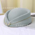 A gray beret