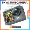 CERASTES 5K WiFi Anti-shake Action Camera 4K 60FPS Dual Screen 170° Wide Angle 30m Waterproof Sport Camera with Remote Control 1