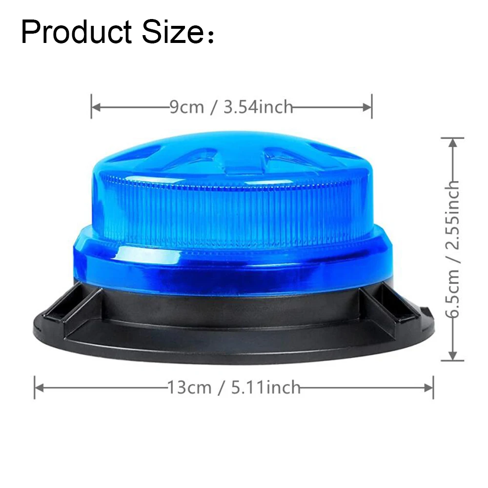 Fire Alarm Tosuny Strobe Light,LED Lights 12V/24V LED Blue Warning Safety Flashing  Beacon Lights, Warning Flashing Emergency Lights Sensory Lights For Autism, image size:1000x1000