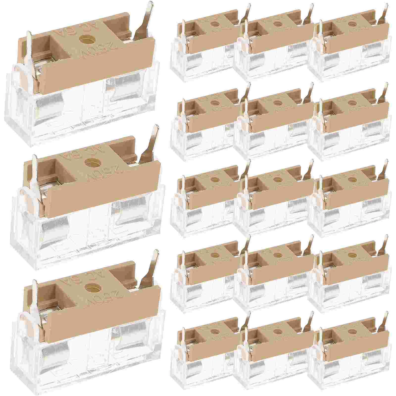 

20pcs Fuse Holder Replacement Fuse Cap Marine Fuse Holder Panel Mount Accessory