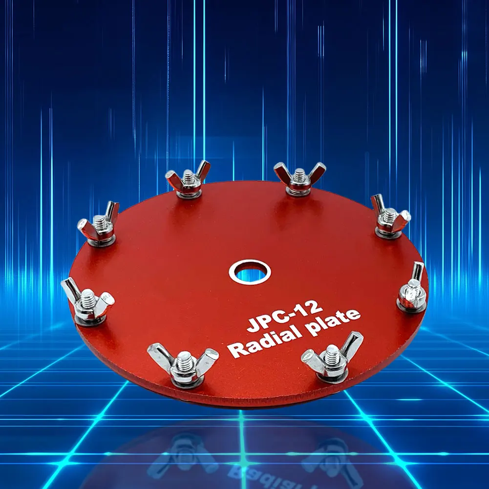 포크 터미널 블록이 있는 전용 네트워크 디스크 1개 PAC-12 JPC-12 휴대용 단파 안테나용 접지 네트워크 확장 플레이트