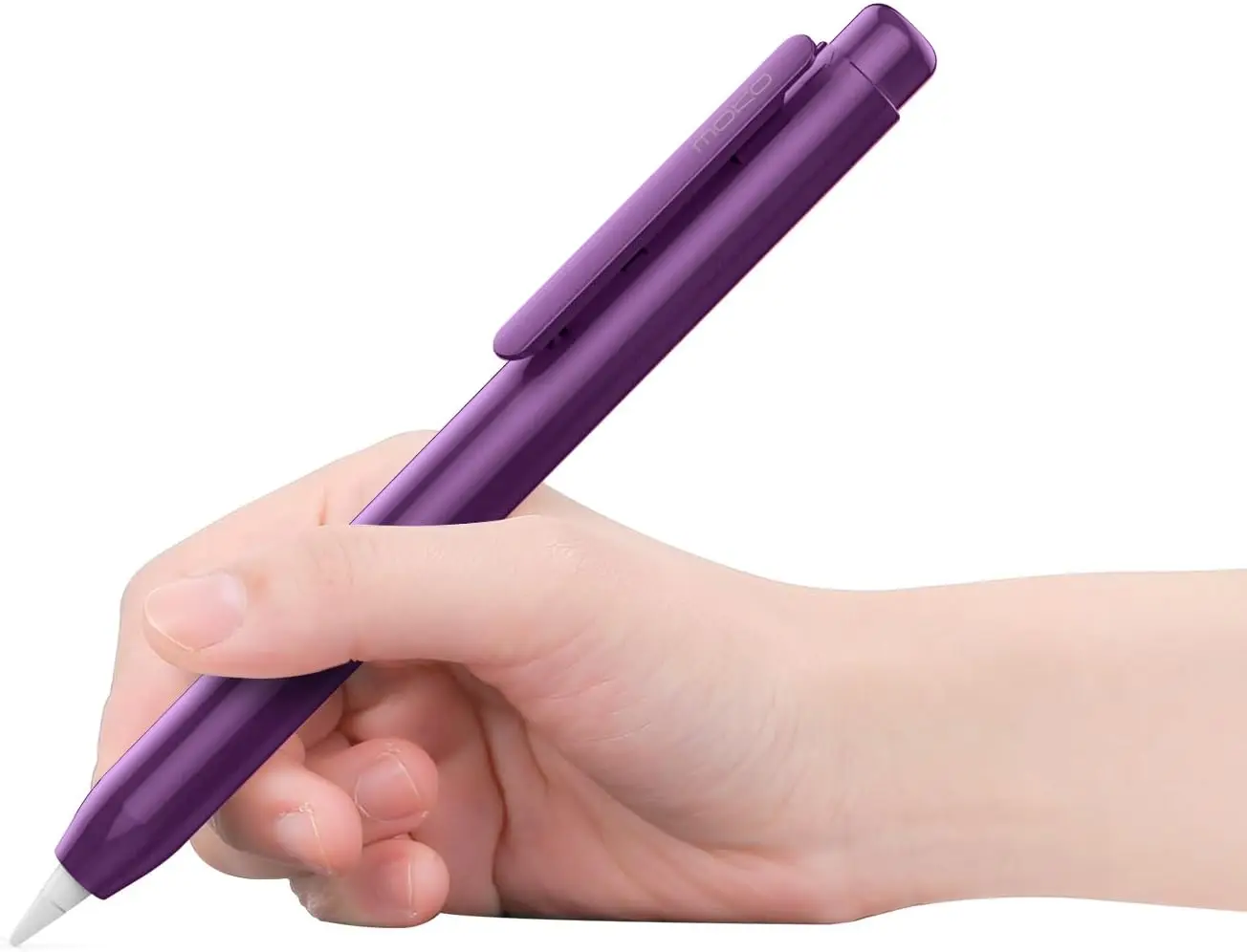 MoKo Holder Case for Apple Pencil 1st Generation,Retractable Apple Pencil 1st Case Protective iPad Pencil Sleeve Skin Cover