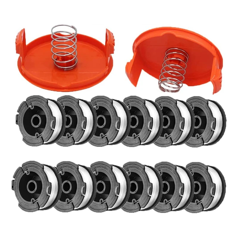 New Weed Eater Spool Replacement Parts For Black+Decker AF-100 With String  Trimmer Spool Refills Line, With Spool Cap&Spring B - AliExpress