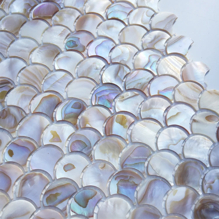 

30*30cm Natural Pearl Shell Mosaic Wallpaper for Living Room Home Decoration