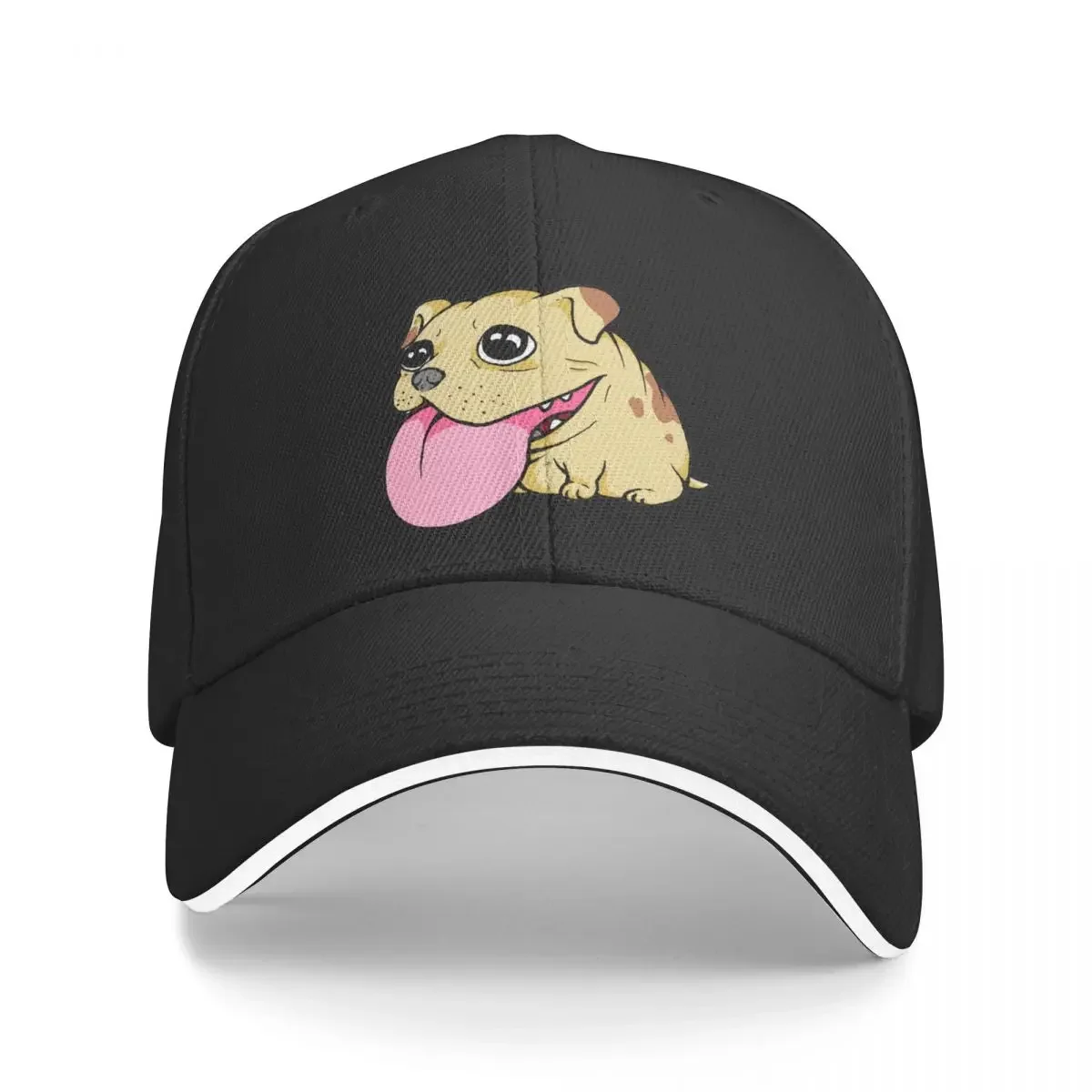 

Chonky Pug Baseball Cap Cosplay tea Hat Girl Men's